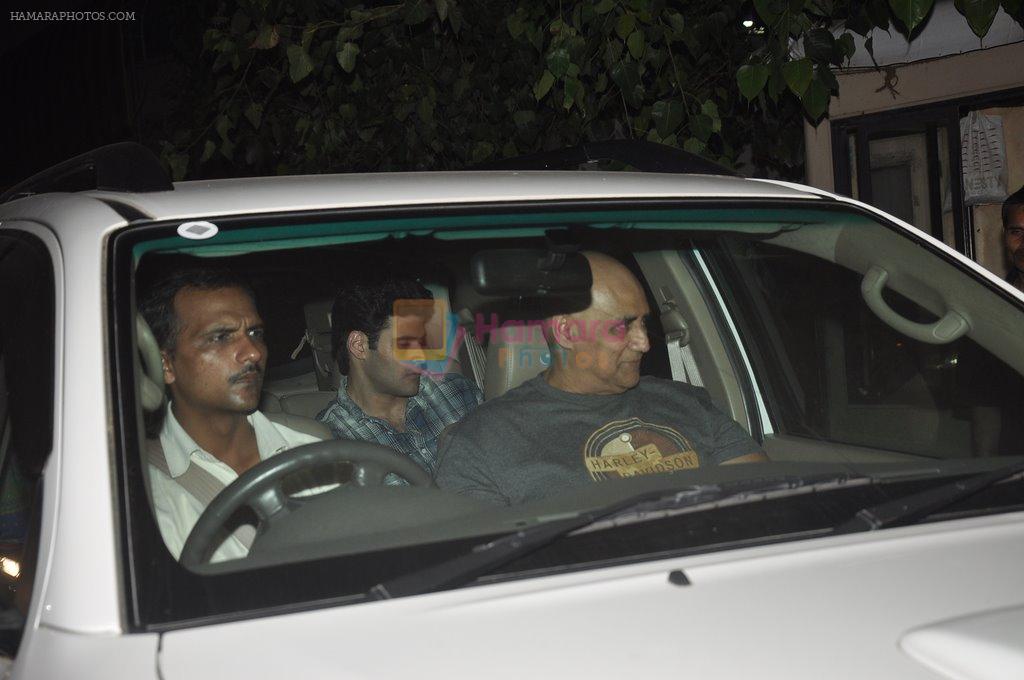 Puneet Issar at the screening in Yash Raj on 24th July 2014