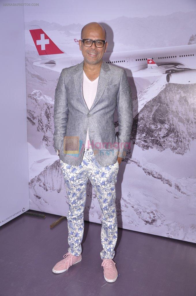 Narendra Kumar Ahmed launches his Swiss calendar in Trident, Mumbai on 25th July 2014