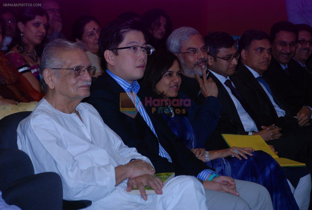 Gulzar at National Geographic explorer event in BKC, Mumbai on 25th July 2014