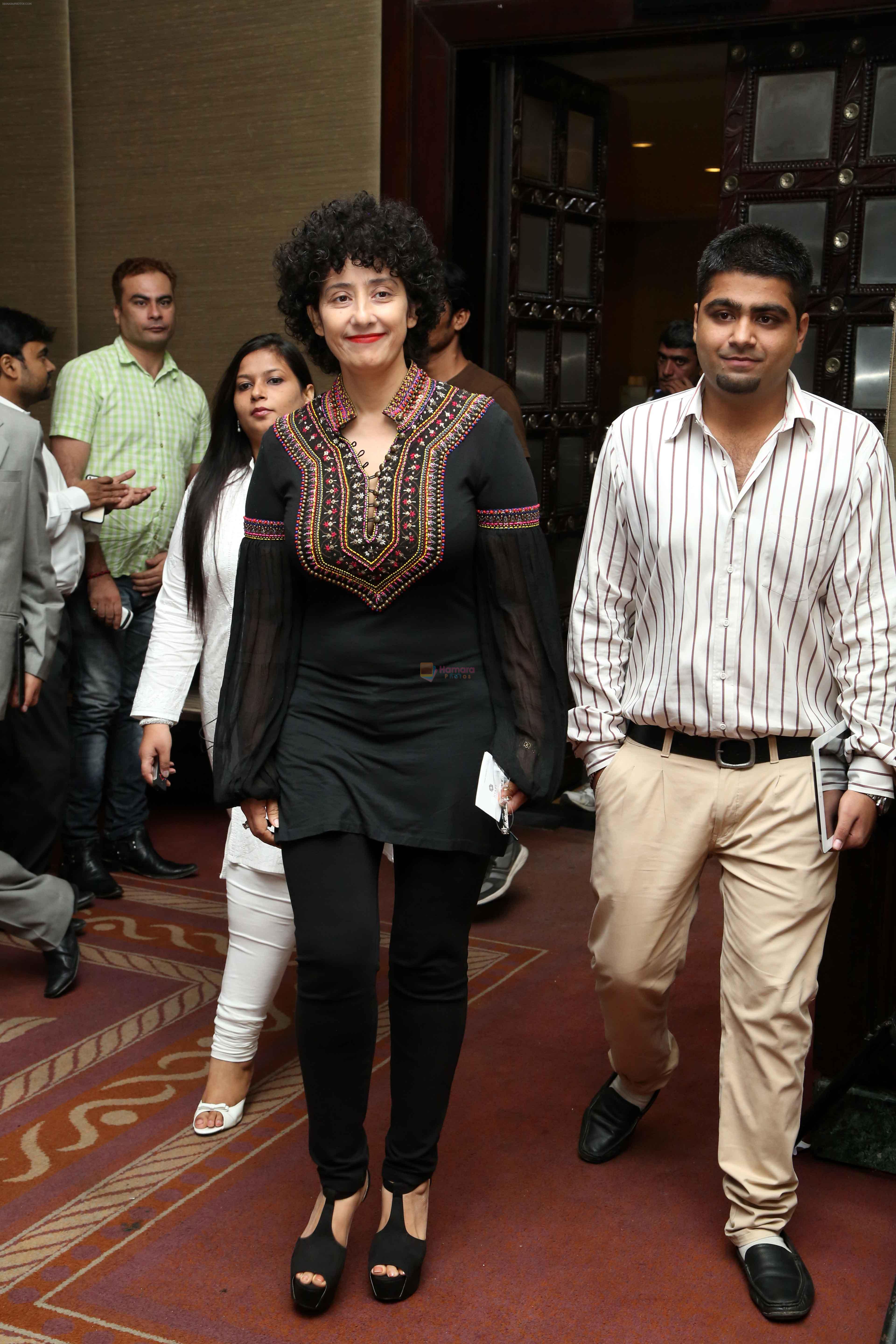 Manisha Koirala at the launch of new social networking website Sagoon.com in Mumbai on 26th July 2014