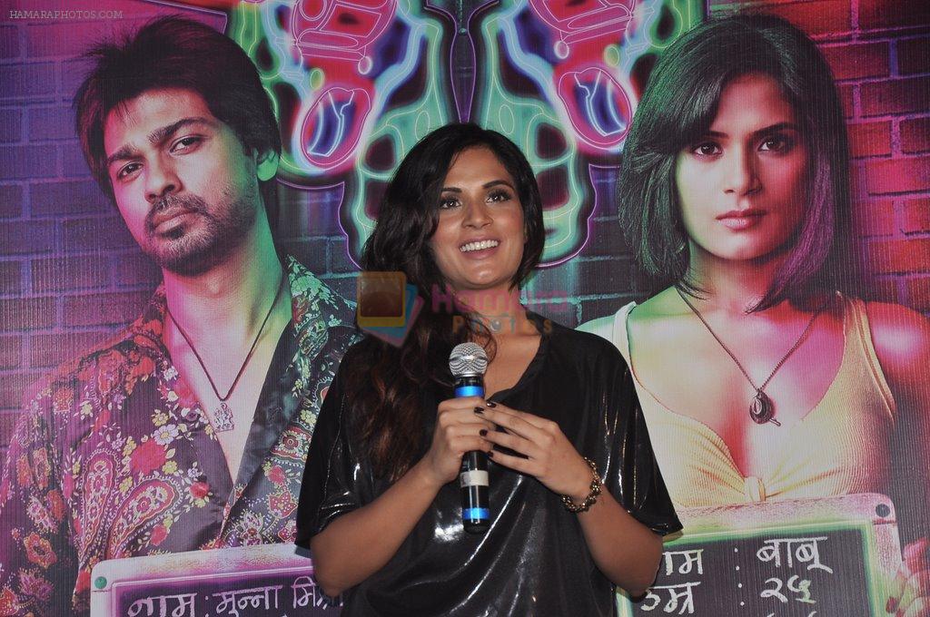 Richa Chadda at the launch of Tamanchey in Mumbai on 31st July 2014
