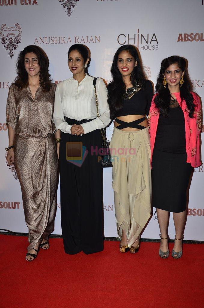 Sridevi at Absolut Elyx & Anushka Rajan's fashion preview in Mumbai on 31st July 2014