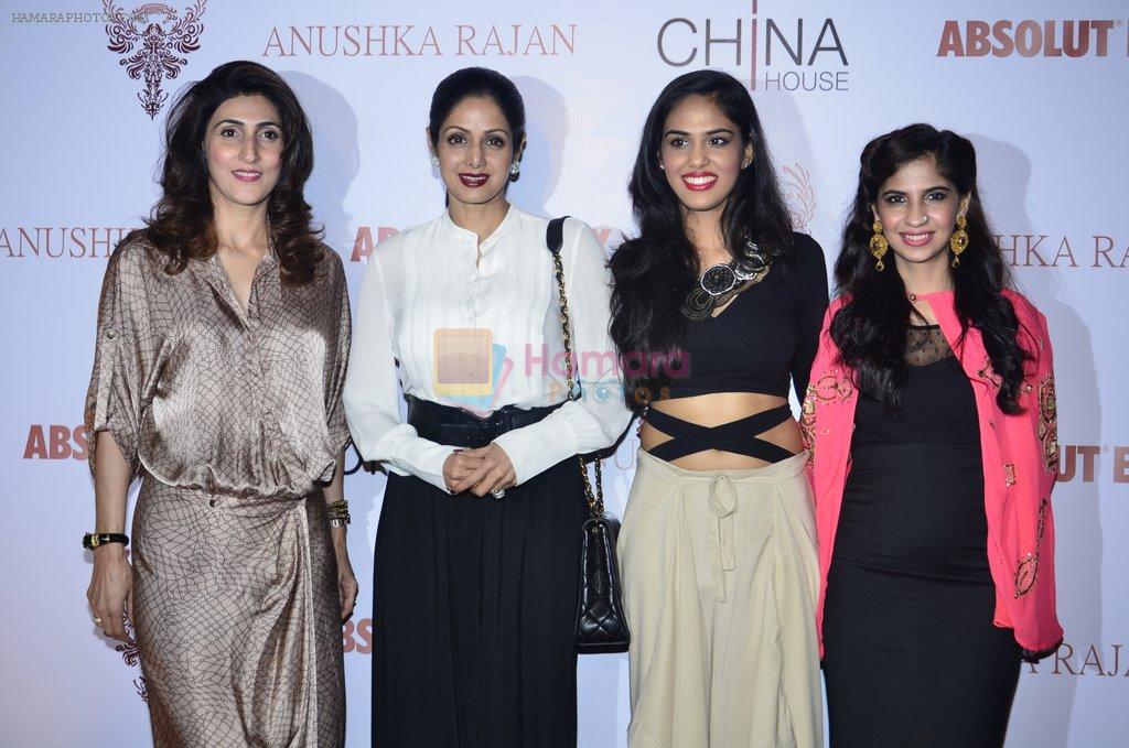Sridevi at Absolut Elyx & Anushka Rajan's fashion preview in Mumbai on 31st July 2014