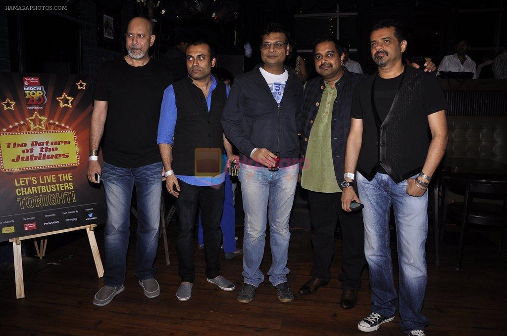 Shankar Mahadevan, Ehsaan Noorani, Loy Mendonsa at Mirchi Top 20 Awards in Hard Rock Cafe, Mumbai on 1st Aug 2014