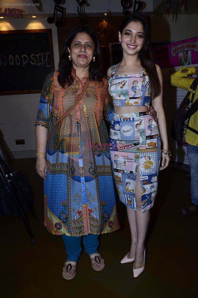 Tamannaah Bhatia at the special sale of garments worn by stars of the movie Entertainment in support of Youth Organisation in Defence of Animals in Mumbai on 2nd Aug 2014
