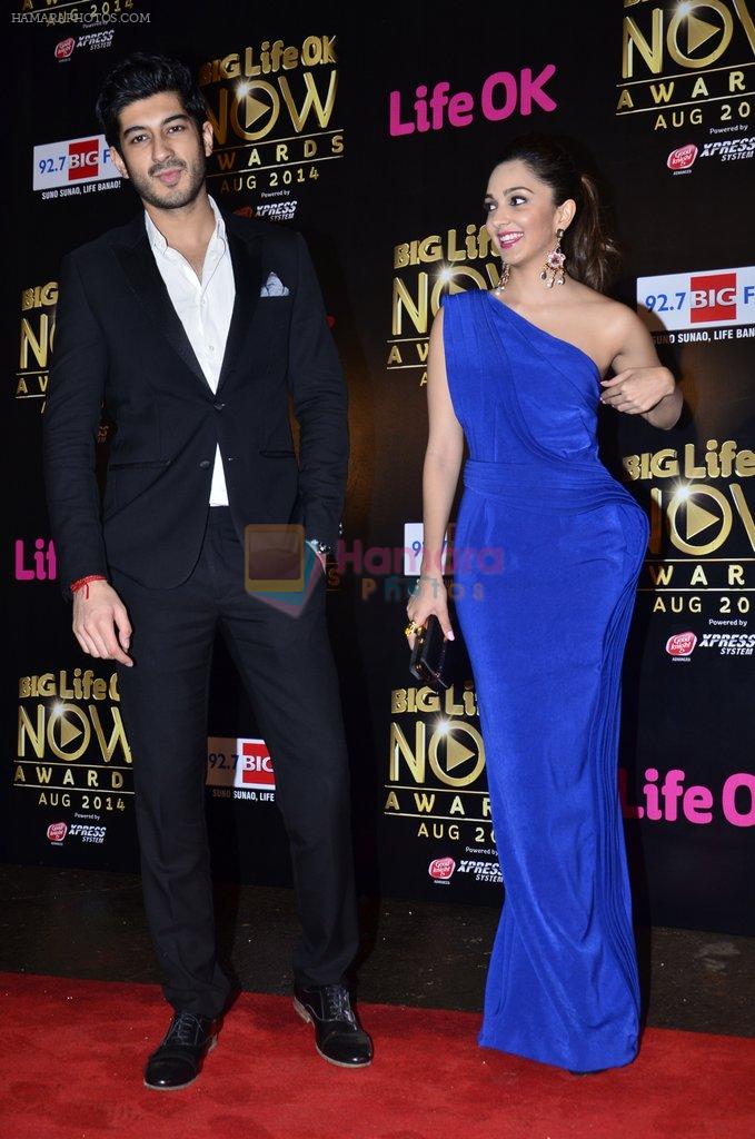 Mohit Marwah, Kiara Advani at Life Ok Now Awards in Mumbai on 3rd Aug 2014