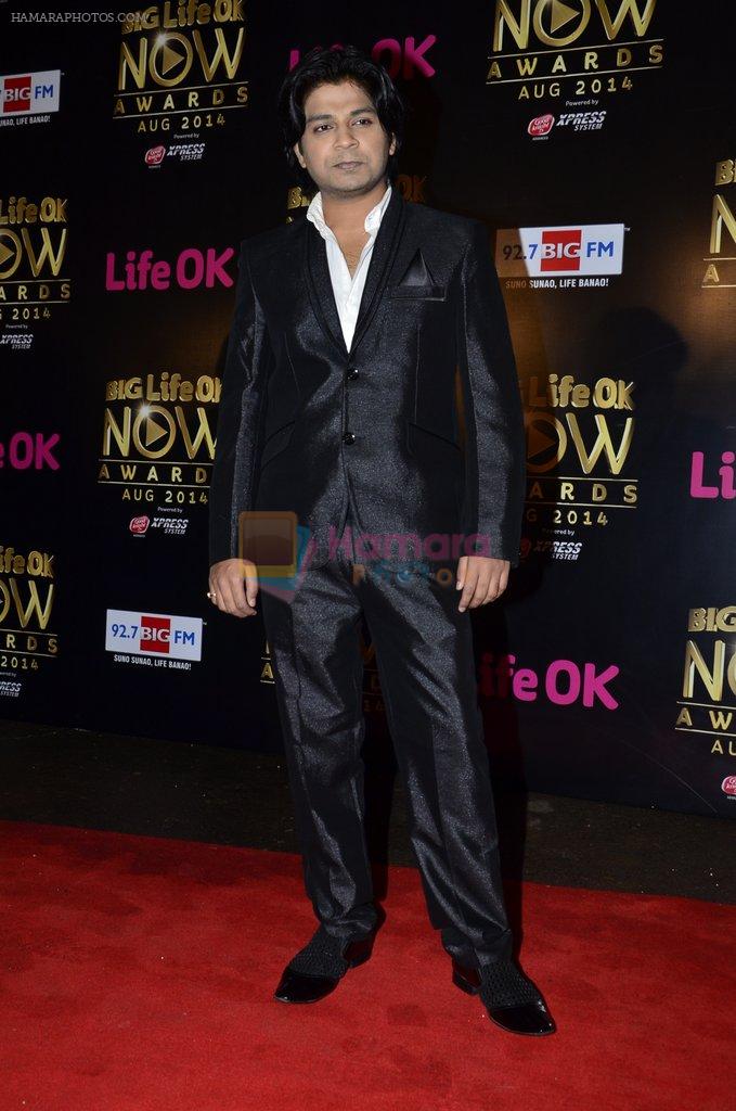 Ankit Tiwari at Life Ok Now Awards in Mumbai on 3rd Aug 2014