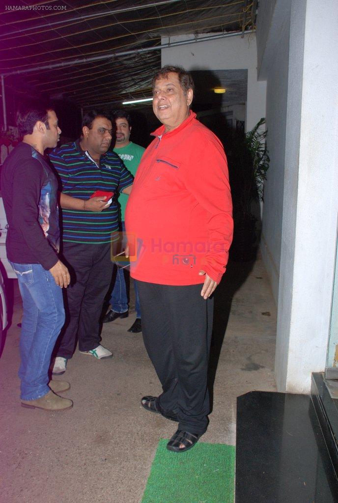 David Dhawan at It's Entertainment special screening in Sunny Super Sound on 6th Aug 2014