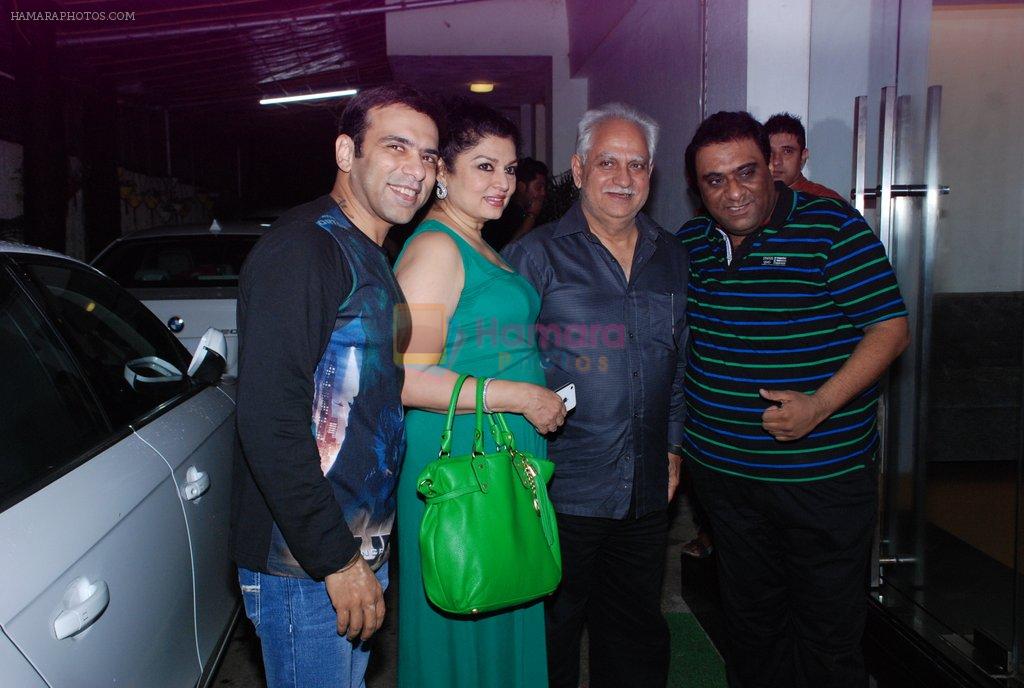 Sajid, Ramesh Sippy, Kiran Sippy, Farhad at It's Entertainment special screening in Sunny Super Sound on 6th Aug 2014