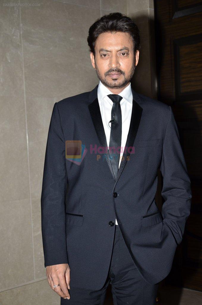 Irrfan Khan in conversation for Johnnie Walker Blue Label in Mumbai on 7th Aug 2014