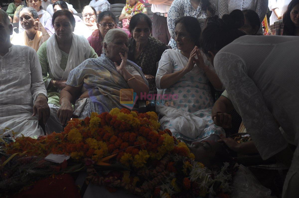 at Dharmesh Tiwari's sudden demise in Parle on 7th Aug 2014