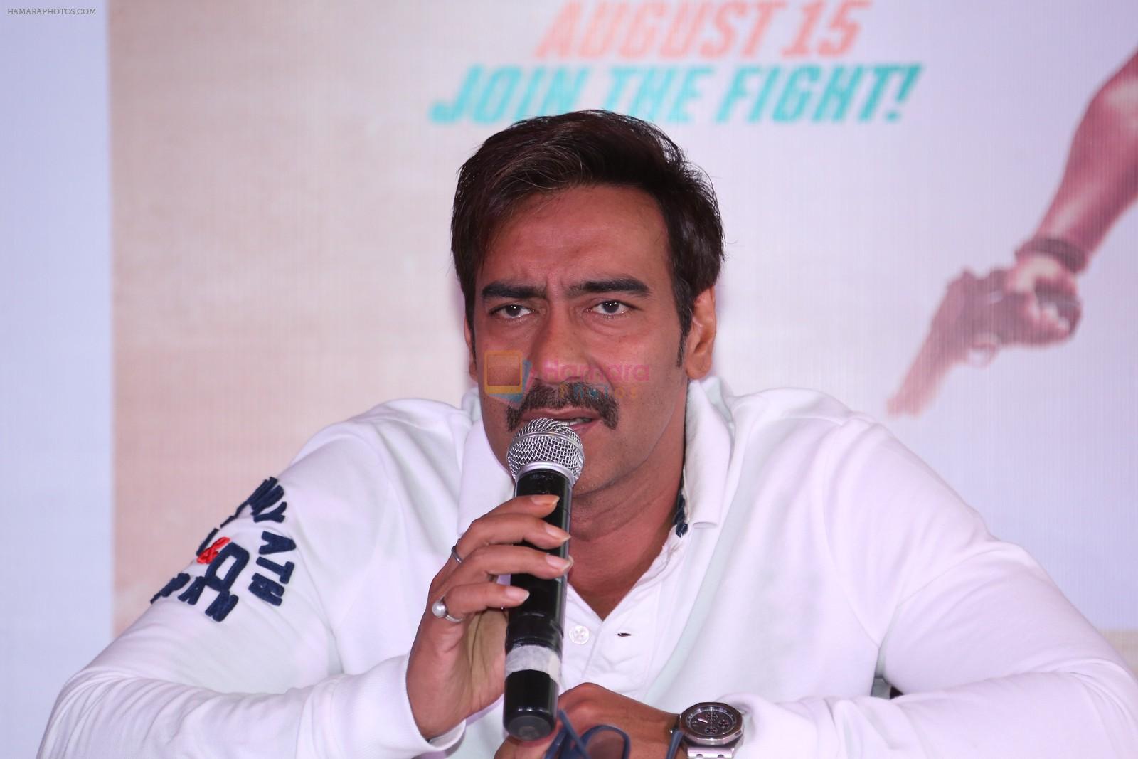 Ajay Devgan at Singham Returns Promotional Event in Mumbai on 8th Aug 2014