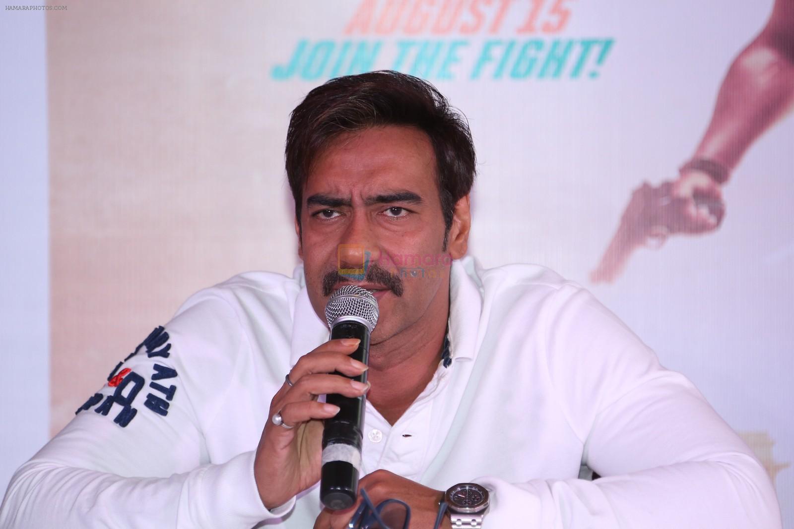 Ajay Devgan at Singham Returns Promotional Event in Mumbai on 8th Aug 2014