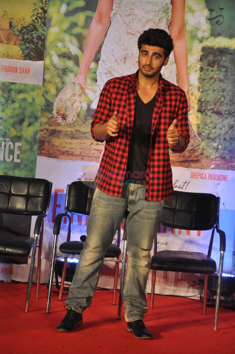 Arjun Kapoor at Finding Fanny musical event in Novotel, Mumbai on 10th Aug 2014