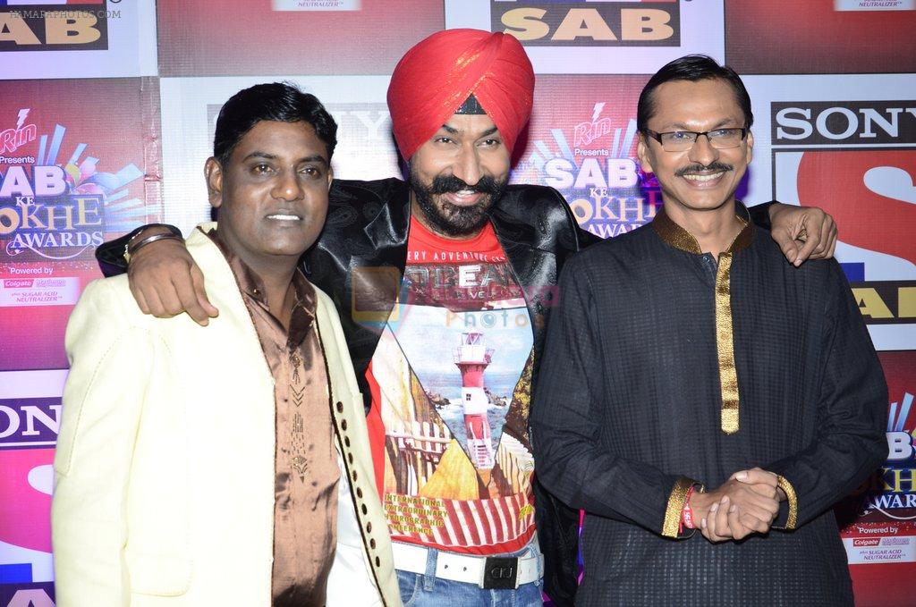 Popatlal Pandey at SAB Ke anokhe awards in Filmcity on 12th Aug 2014