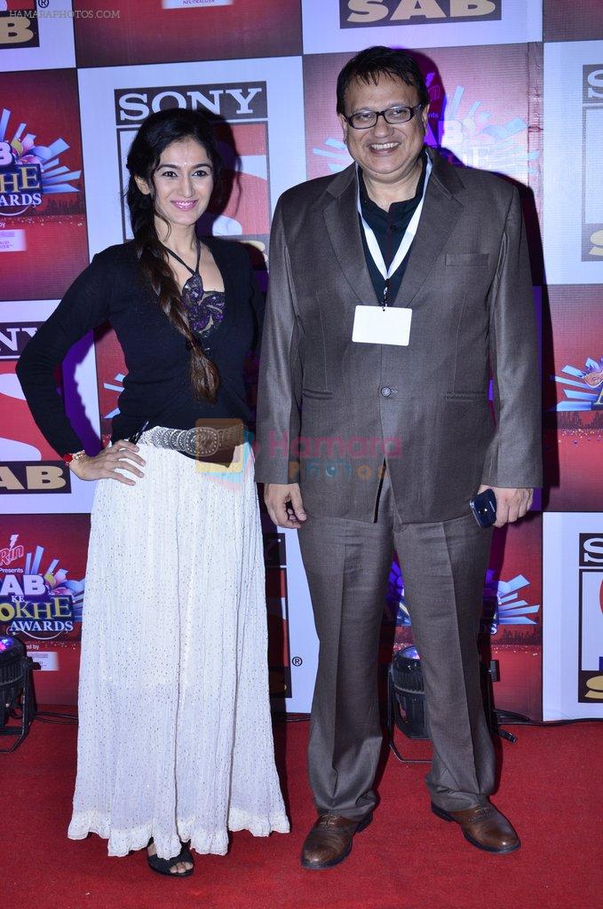 Neha Mehta at SAB Ke anokhe awards in Filmcity on 12th Aug 2014