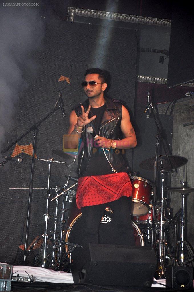 Yo Yo Honey Singh at Star Plus Raw launch in Hard Rock Cafe on 13th Aug 2014