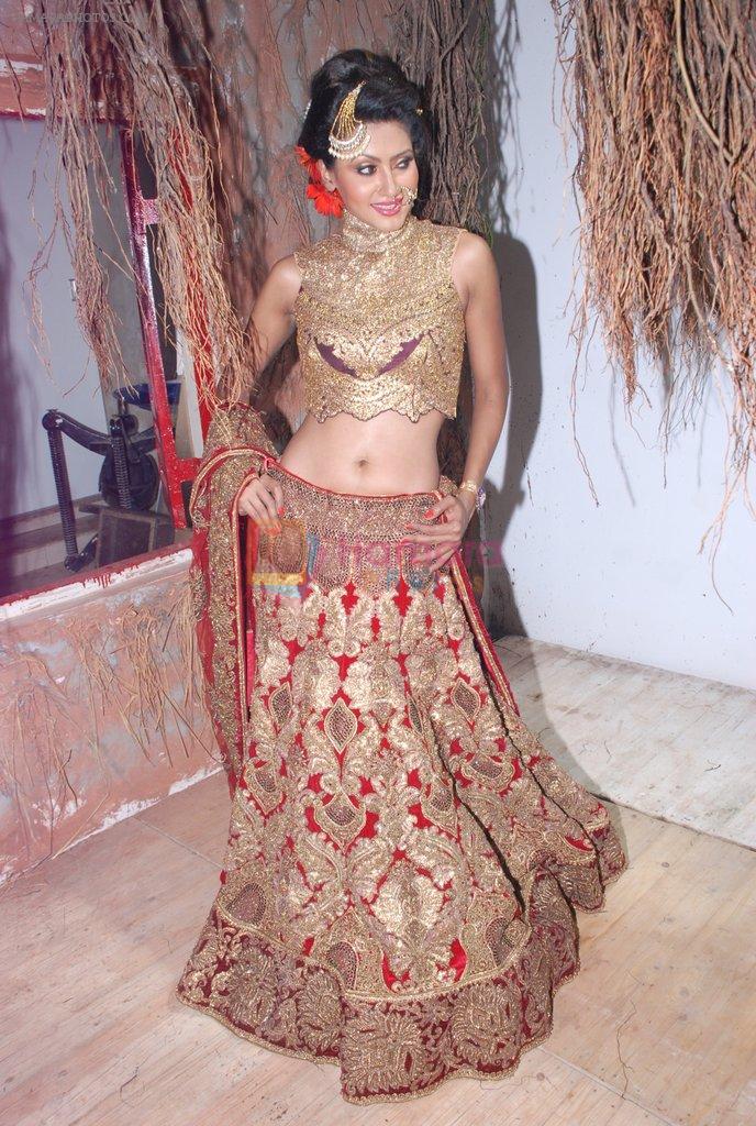 Nigaar Khan at Rohit Verma's his newest collection Vrindavan on 14th Aug 2014