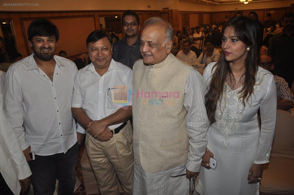 Wajid Ali, Tanisha Singh at special Indian national anthem launch in Palm Grove on 15th Aug 2014