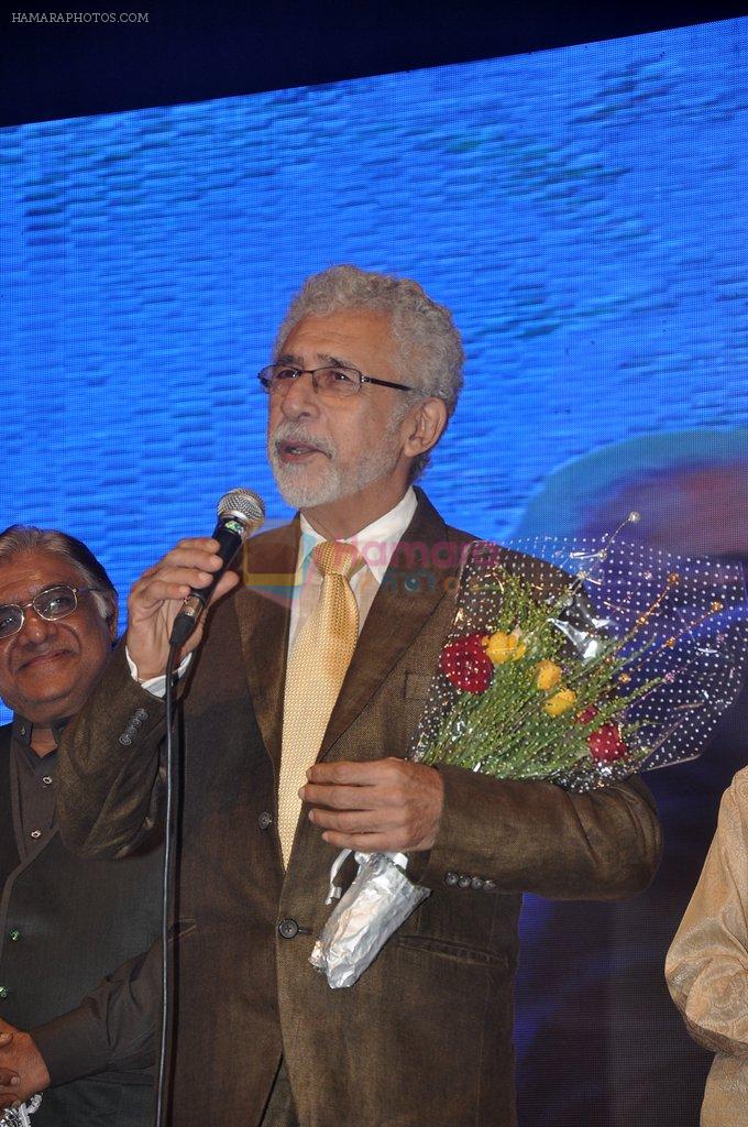 Naseeruddin Shah at Poetry festival organsied by Ahtesab Foundation in Nehru on 16th Aug 2014