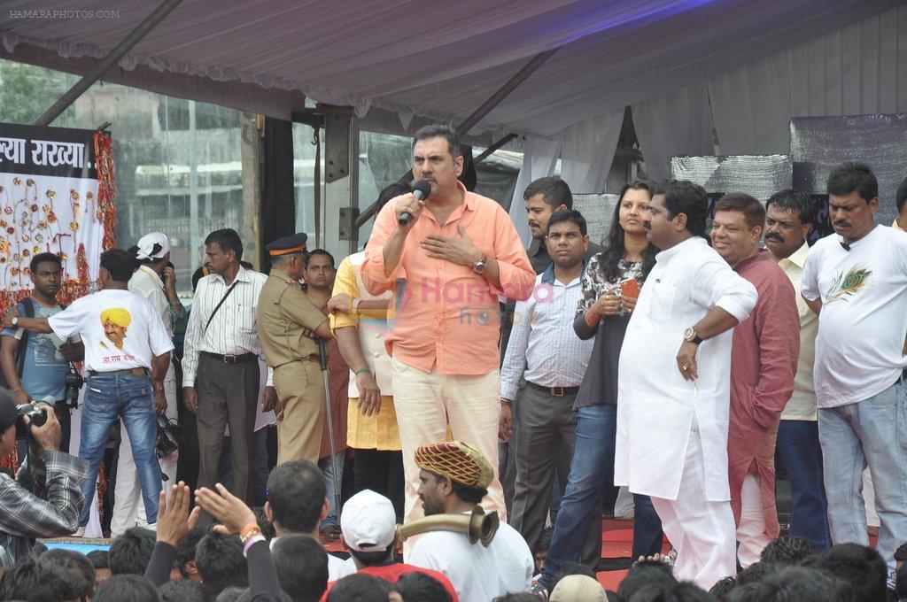 Boman Irani at Ram Kadam Dahi Handi in Mumbai on 18th Aug 2014
