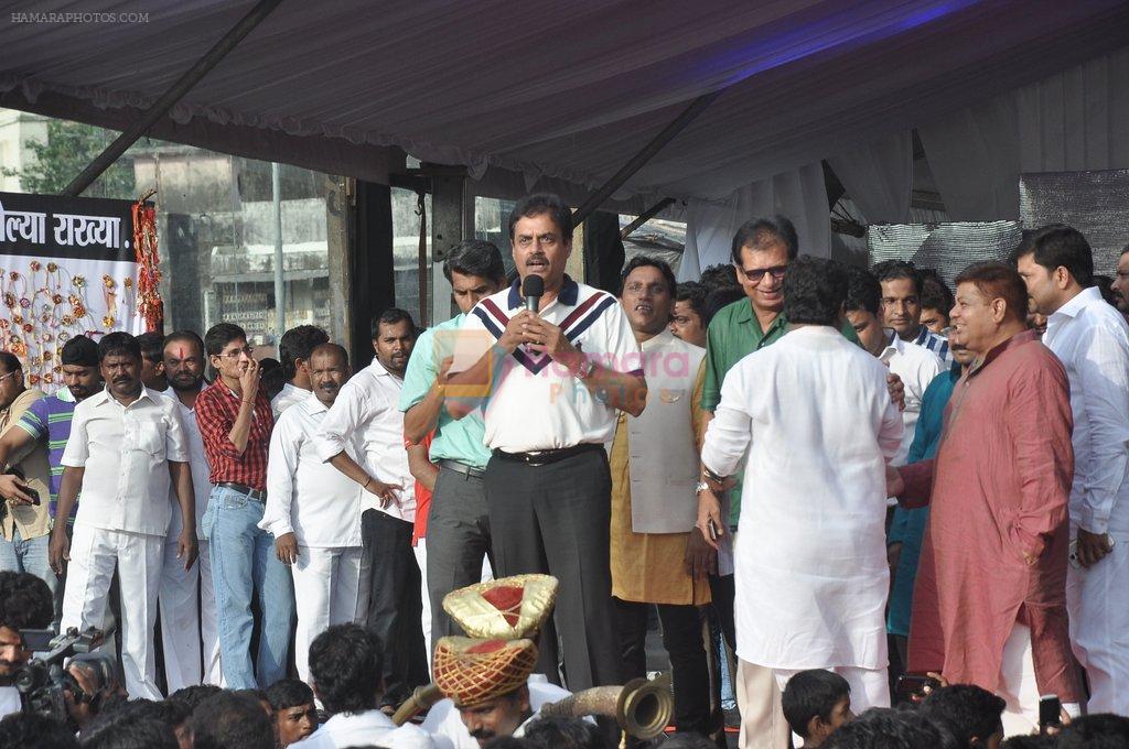 at Ram Kadam Dahi Handi in Mumbai on 18th Aug 2014