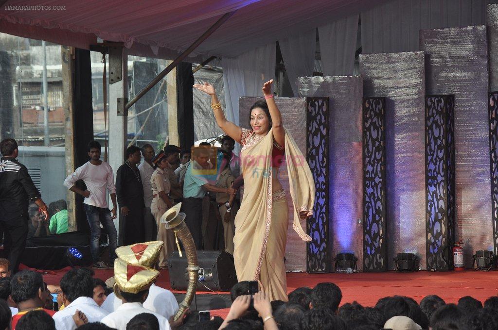 at Ram Kadam Dahi Handi in Mumbai on 18th Aug 2014