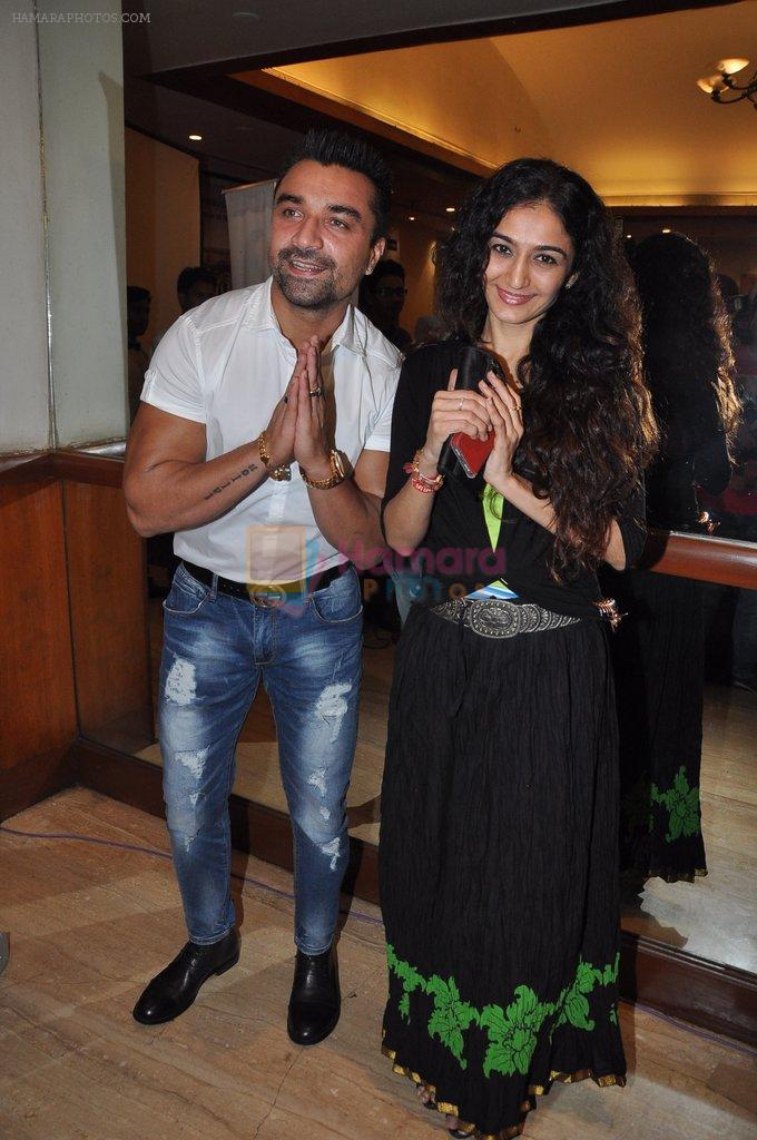 Ajaz Khan, Neha Mehta at Marudhar Album Launch in Mumbai on 21st Aug 2014