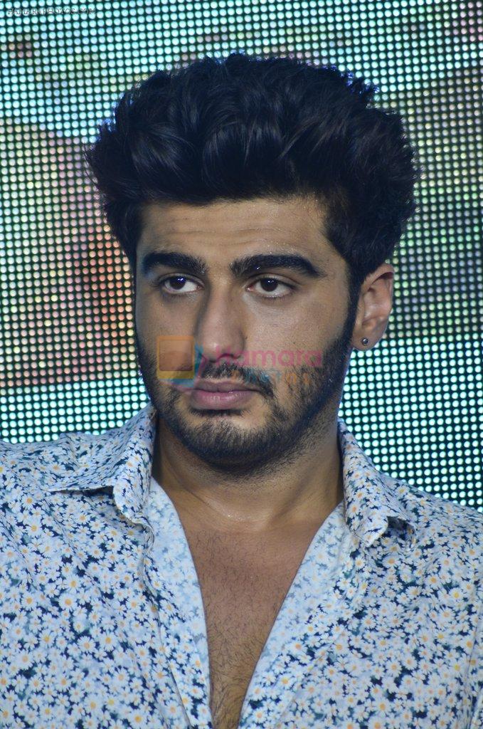 Arjun Kapoor at Shake Your Bootiya Song Launch from the film Finding Fanny in Sheesha Sky Lounge on 21st Aug 2014