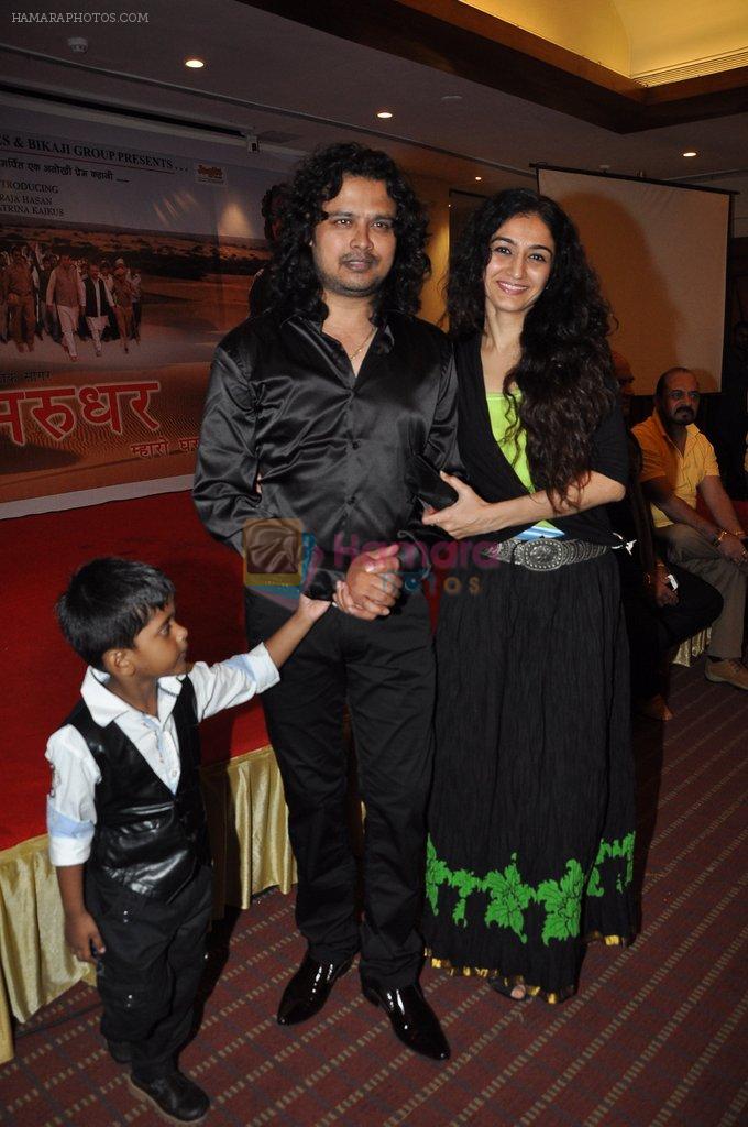 Raja Hasan, Neha Mehta at Marudhar Album Launch in Mumbai on 21st Aug 2014
