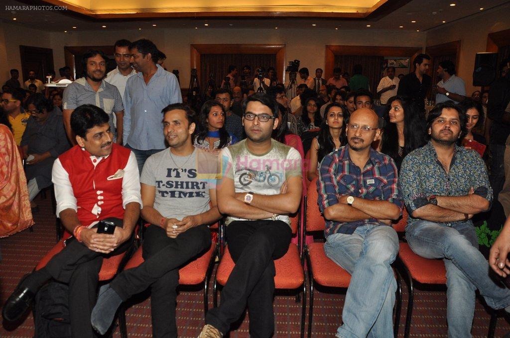 Shailesh Lodha, Kapil Sharma, Rajeev Thakur at Marudhar Album Launch in Mumbai on 21st Aug 2014