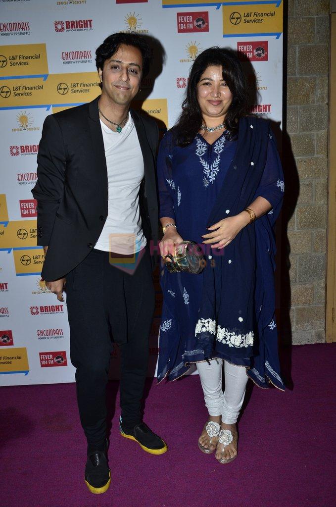 Salim Merchant at Shaan's live concert in NCPA on 23rd Aug 2014