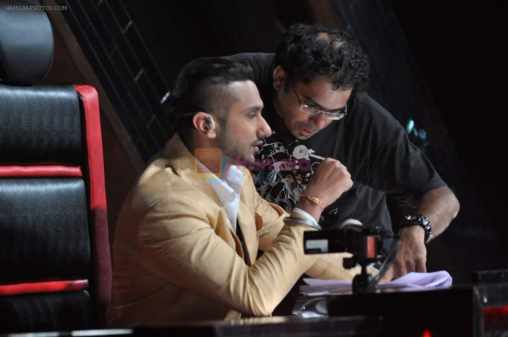 Yo Yo Honey Singh on India's Raw Star for the promotion of Mary Kom Catch the Episode on 31st August at 7 pm on Star Plus