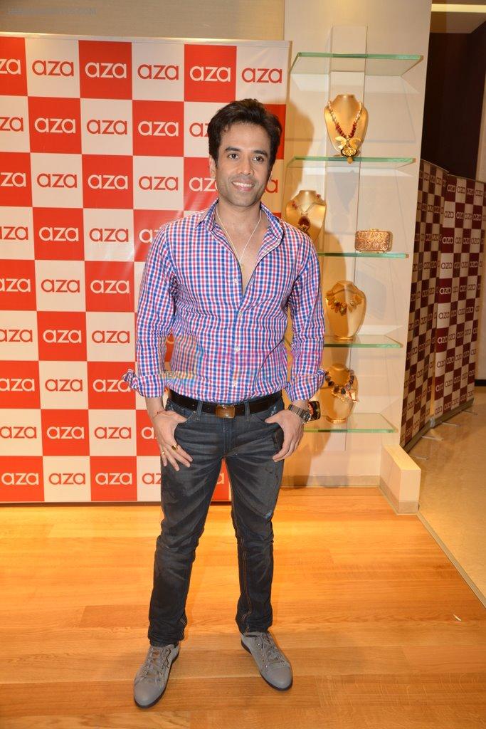 Tusshar Kapoor at Aza store launch in Bandra, Turner Road on 28th Aug 2014