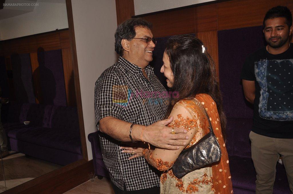 Subhash Ghai, Smita Thackeray at Double Di Trouble screening in Sunny Super Sound, Mumbai on 29th Aug 2014