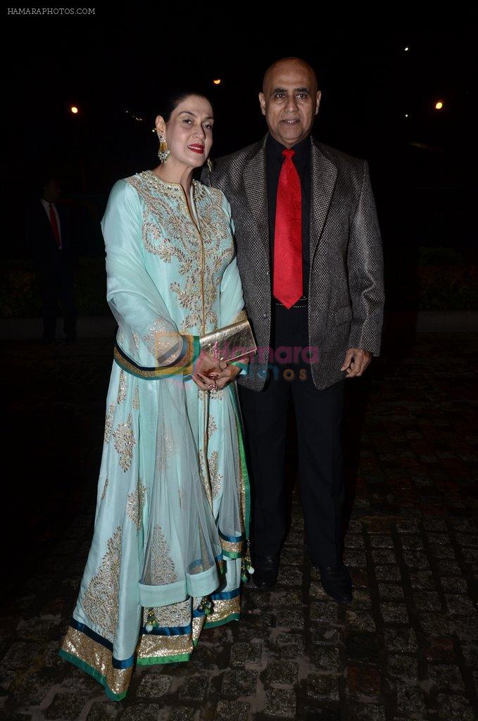Puneet Issar at Nikitan Dheer wedding reception in ITC Grand Maratha on 3rd Sept 2014