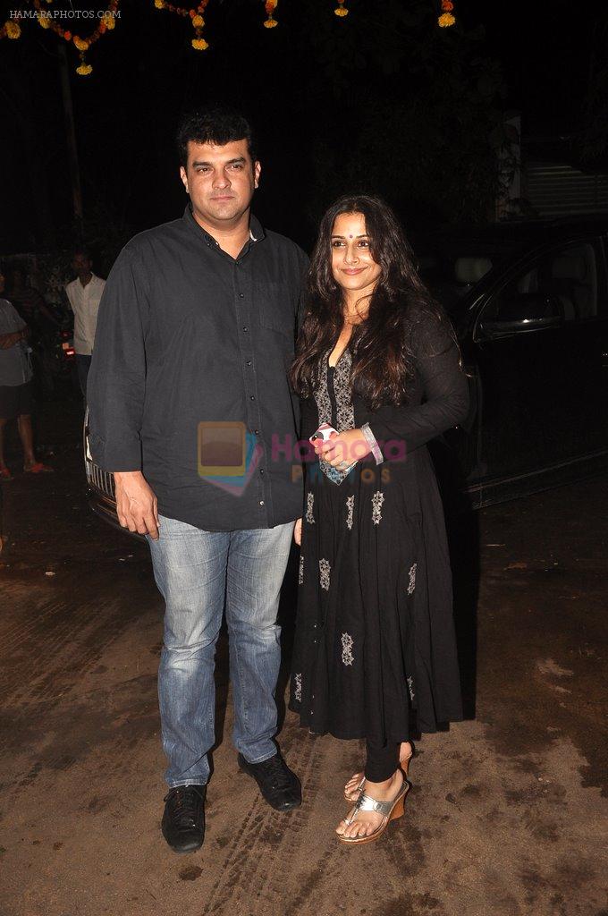 Vidya Balan, Siddharth Roy Kapoor at Finding Fanny screening hosted by Deepika & Arjun Kapoor in Mumbai on 3rd Sept 2014