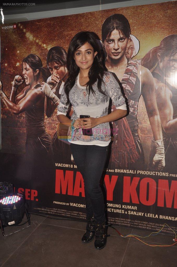 Monali Thakur at Mary Kom's Screening in Fun on 4th Sept 2014