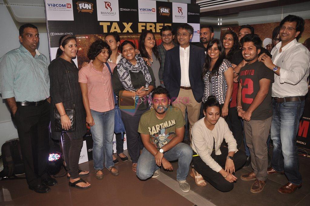 at Mary Kom's Screening in Fun on 4th Sept 2014
