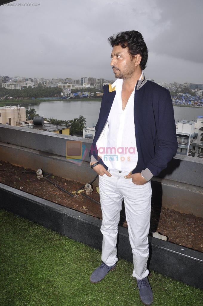 Irrfan Khan at the launch of Vashu Bhagnani's new film in Juhu, Mumbai on 5th Sept 2014