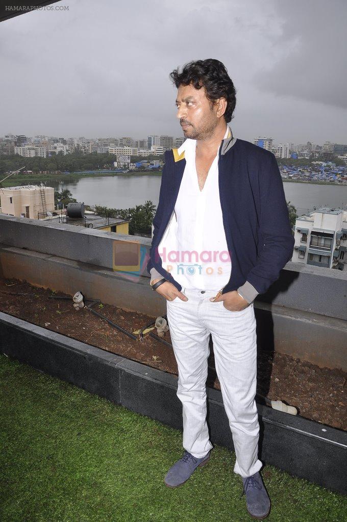 Irrfan Khan at the launch of Vashu Bhagnani's new film in Juhu, Mumbai on 5th Sept 2014