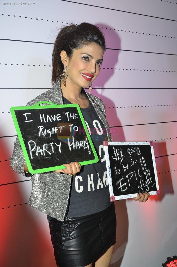 Priyanka Chopra launches brother's Mugshot lounge in Pune on 7th Sept 2014