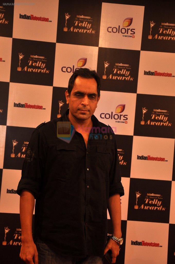Vishwajeet Pradhan at Indian Telly Awards in Filmcity, Mumbai on 9th Sept 2014