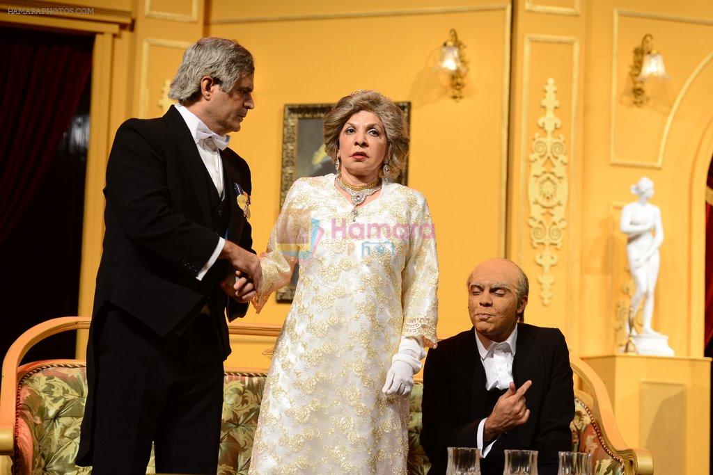 Sabira Merchant snapped on the sets of the play The Buckingham Secret in NCPA on 9th Sept 2014