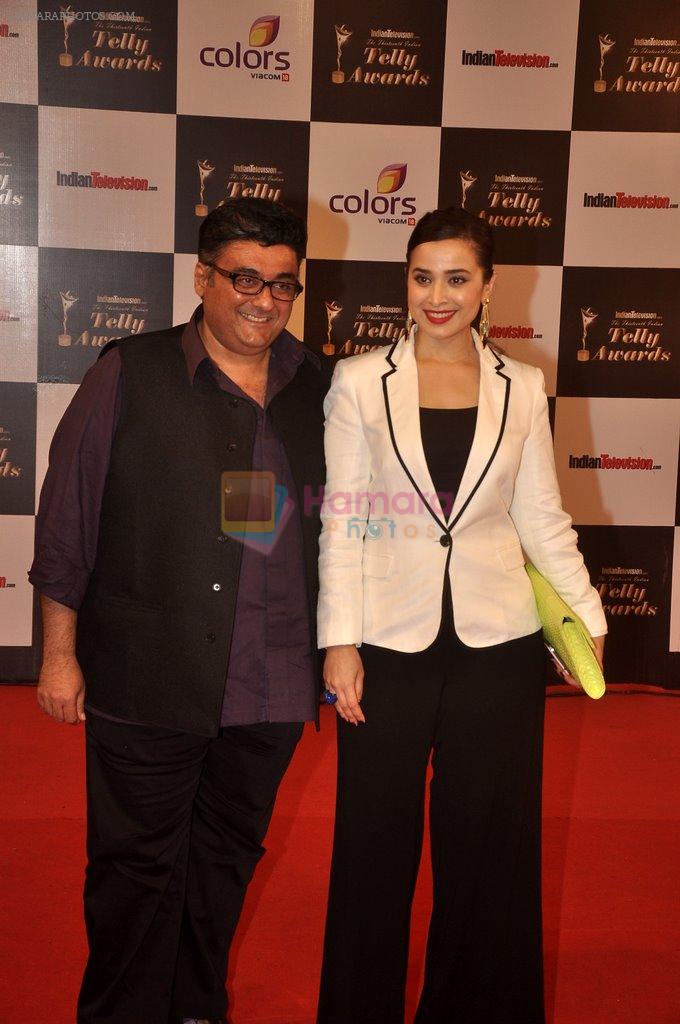 Simone Singh at Indian Telly Awards in Filmcity, Mumbai on 9th Sept 2014