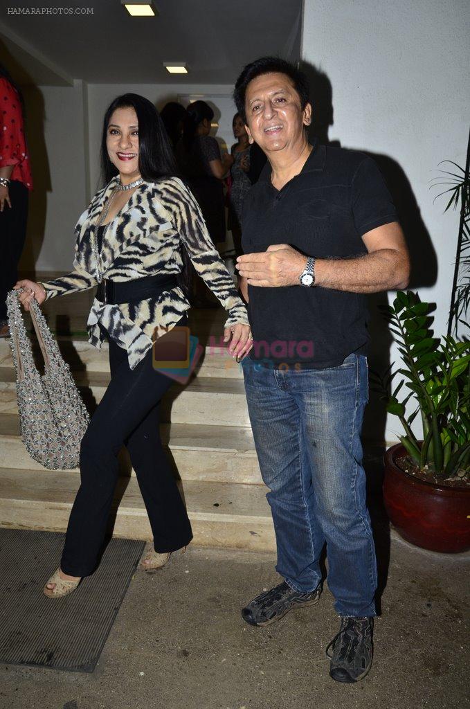 Aarti Surendranath, Kailash Surendranath at Finding Fanny screening for Big B in Sunny Super Sound on 10th Sept 2014