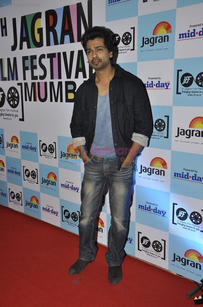 Nikhil Dwivedi at Jagran Film fest in Taj Lands End on 14th Sept 2014