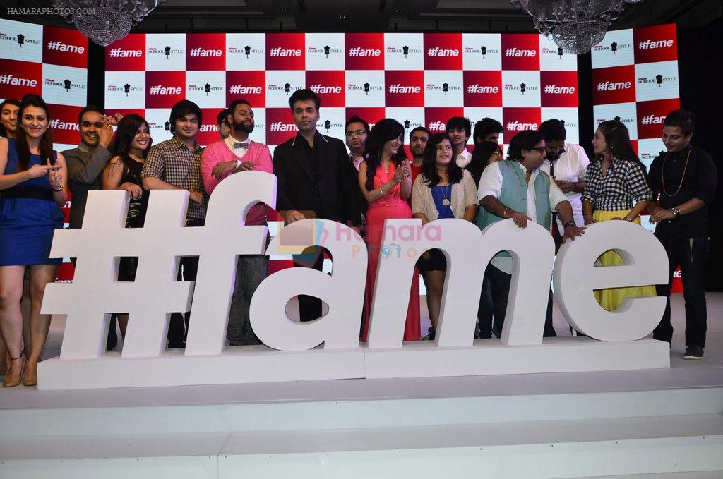 Andy, Shibani Kashyap at Karan Johar's fame launch in Palladium, Mumbai on 15th Sept 2014