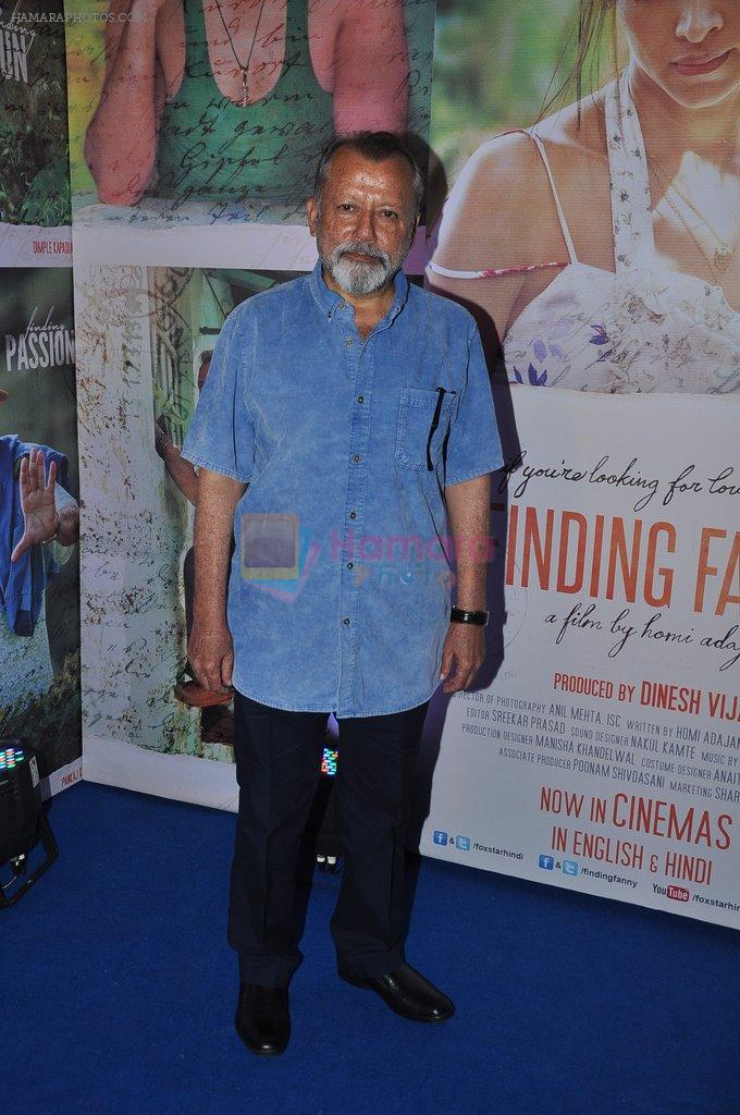 Pankaj Kapur at Finding Fanny success bash in Bandra, Mumbai on 15th Sept 2014