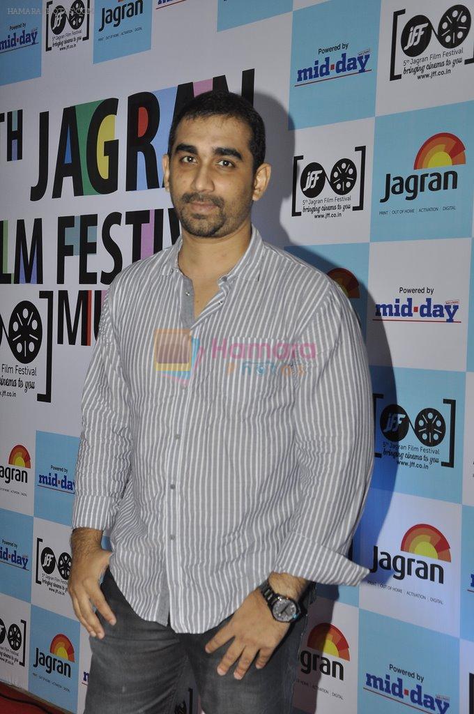 Kunal Deshmukh at Jagran Film fest in Taj Lands End on 14th Sept 2014
